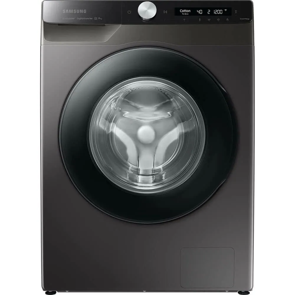 Стиральная машина Samsung WW70AG6S23ANLP 7 кг (графит/черный) Inverter, пар, Wi-Fi, 1200 об/мин
