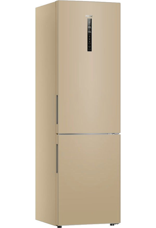 Холодильник HAIER C2F637CGGU1 золотистый двухкамерный (FNF, ионизация, Wi-Fi)