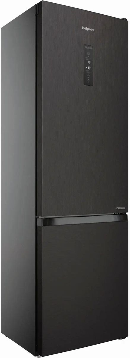 Холодильник Hotpoint HT 7201I DX O3 графит двухкамерный (FNF, Inverter)