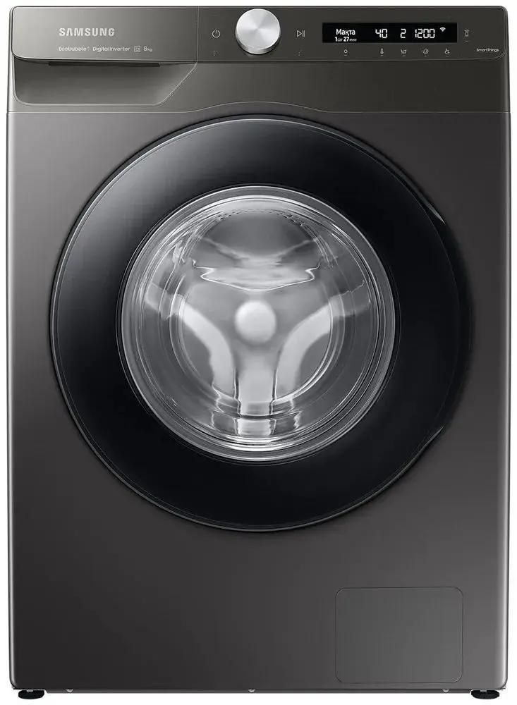 Стиральная машина Samsung WW80AG6S24AN/LD 8 кг (нержавеющая сталь) Inverter, пар, 1200 об/мин