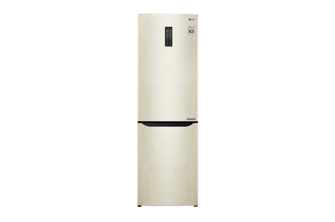Холодильник LG GA-B419SEUL бежевый двухкамерный (дисплей, FNF, Wi-Fi, Inverter)