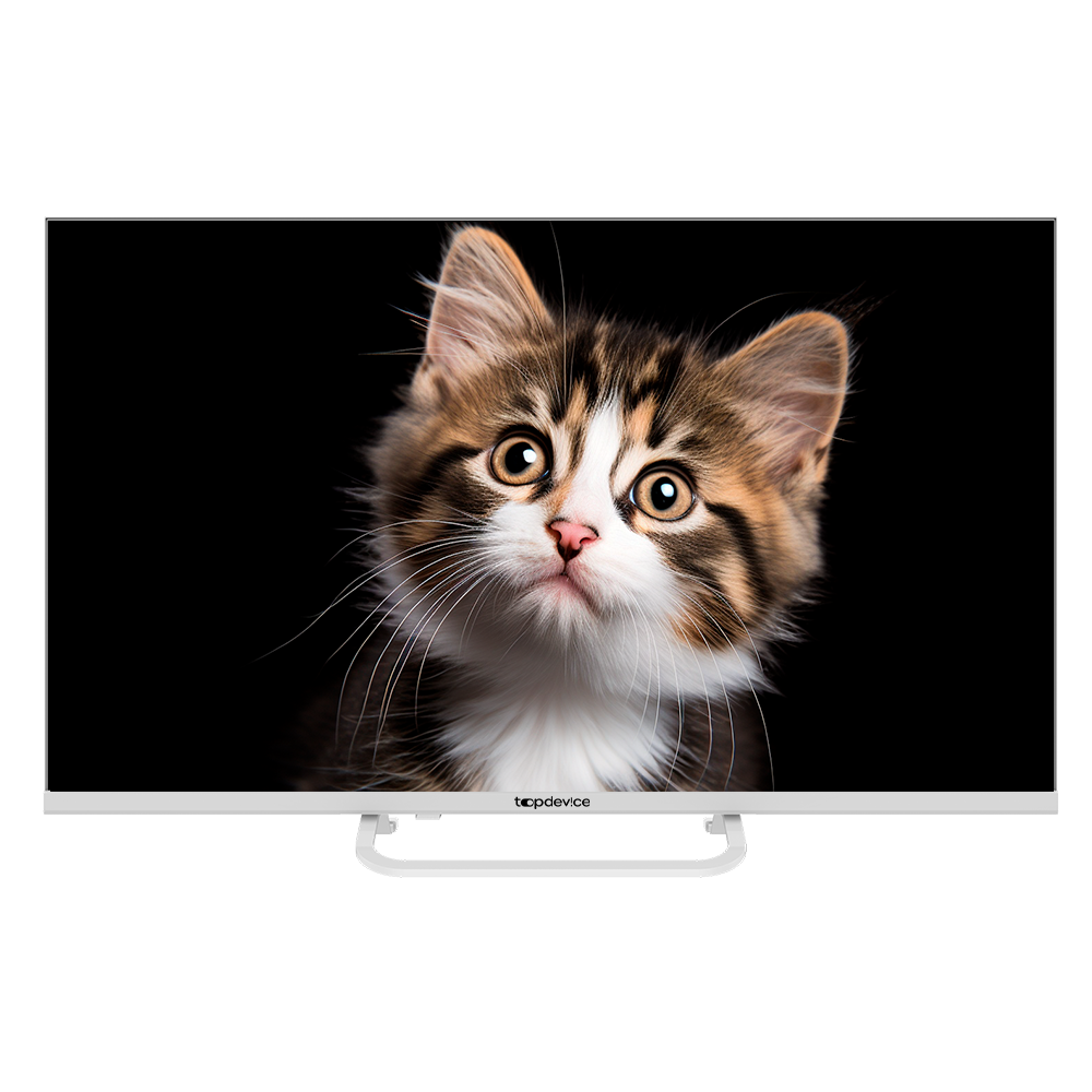 Телевизор LED TOPDEVICE TDTV32CS07H_WE HD Smart (YaOS) белый