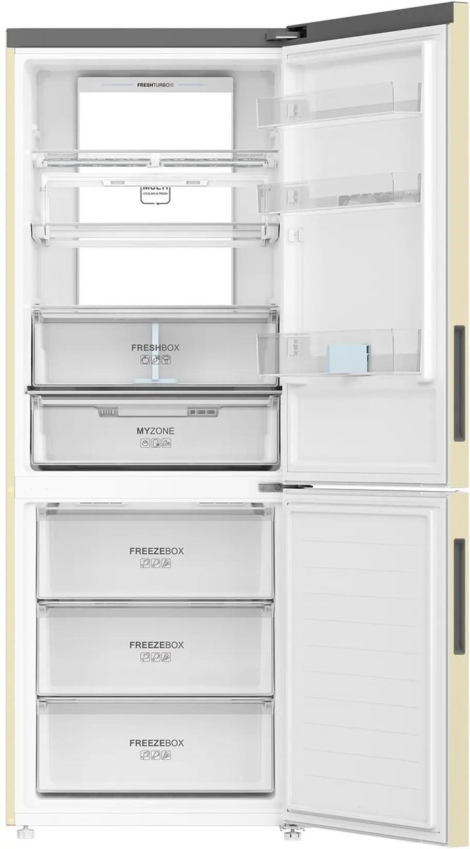 Холодильник HAIER C4F744CCGU1 бежевый (FNF)
